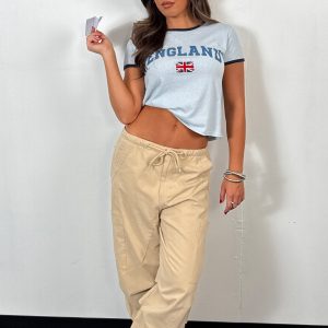 England Babe Graphic T Shirt