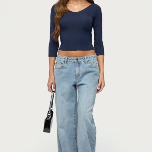 Darynne Low Rise Baggy Jeans