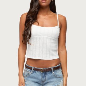 Aivy Pointelle Tank Top