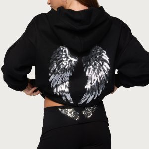 Angel Energy Sequin Hoodie