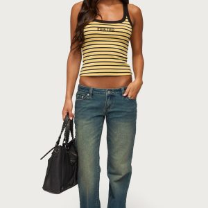 Moonie Low Rise Bootcut Jeans